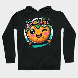 Super Cute Kawaii Takoyaki Octopus Balls Takoyaki Hoodie